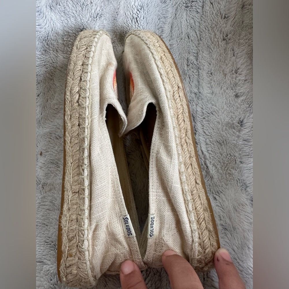 Soludos platform canvas espadrilles size 9.5 - Picture 11 of 11